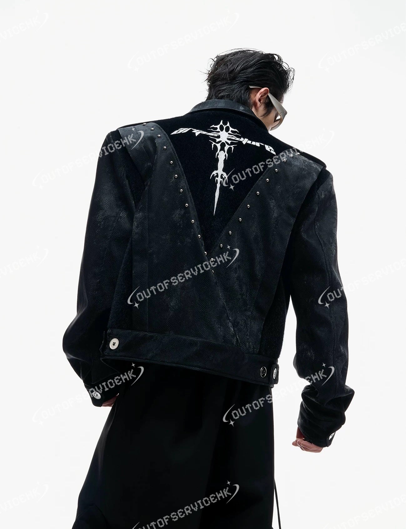 OFS!STUDIO leather jacket #DT26