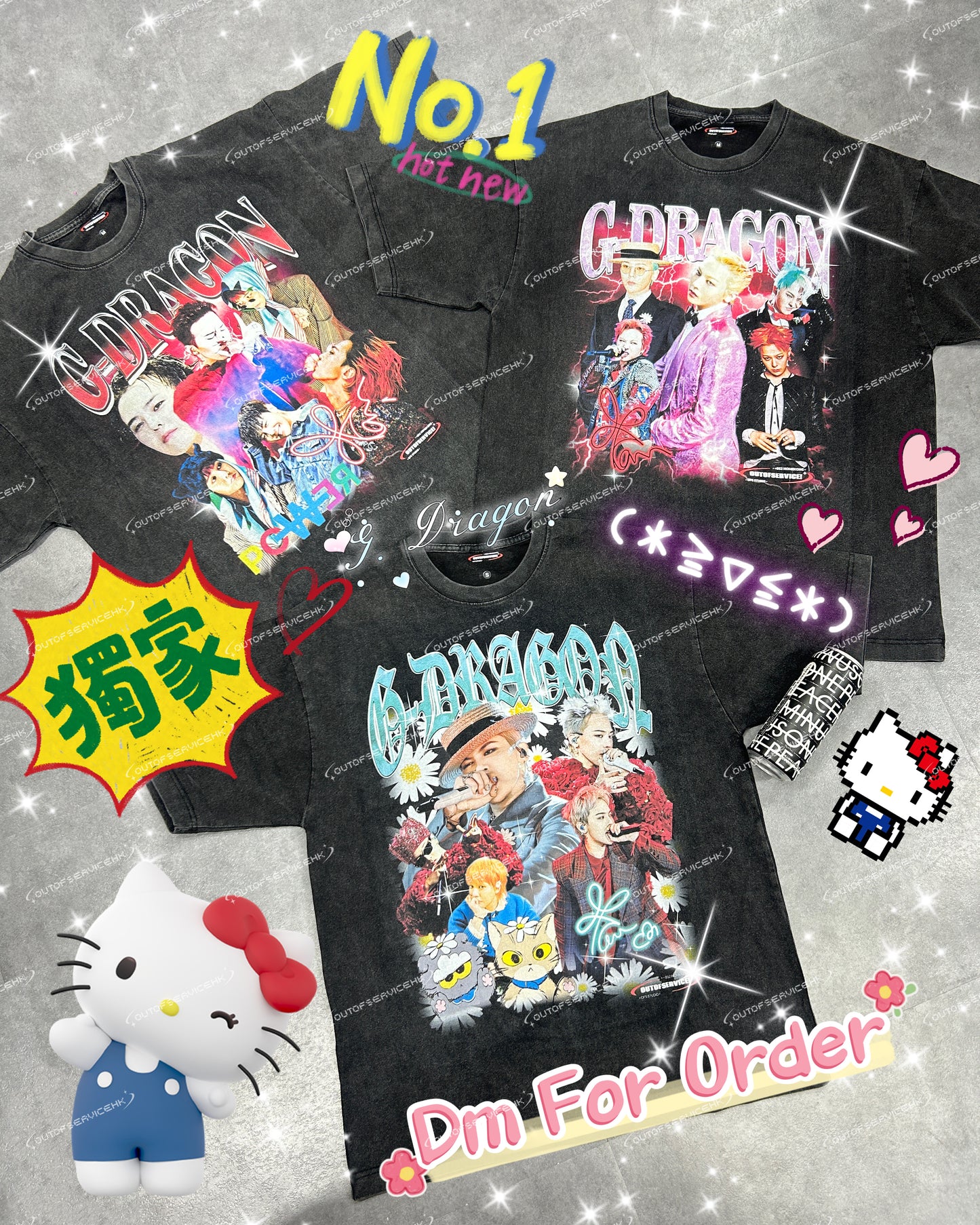 OFS!MADE G-Dragon Washed Tee