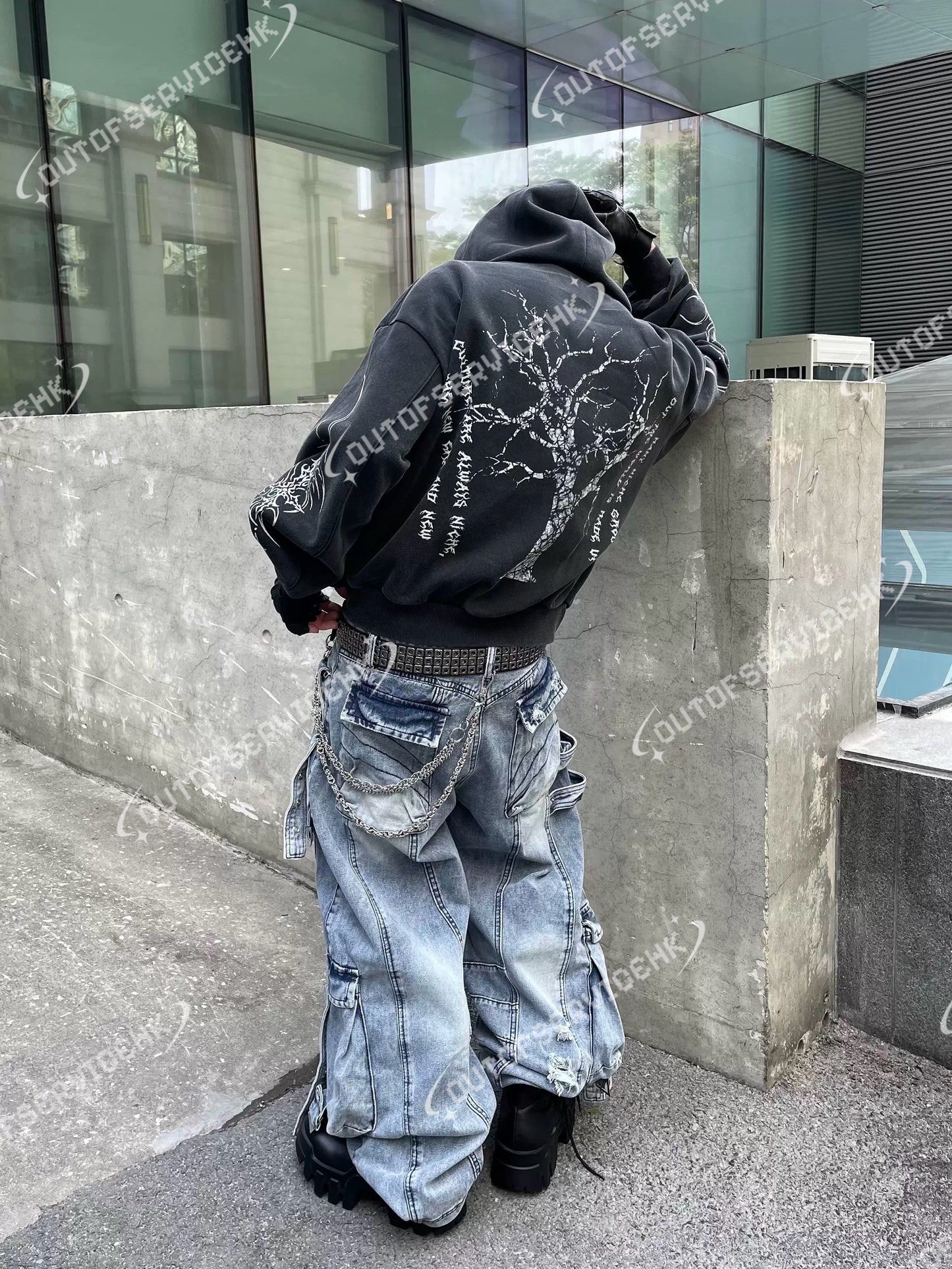 OFS!STUDIO zip jacket #DT23