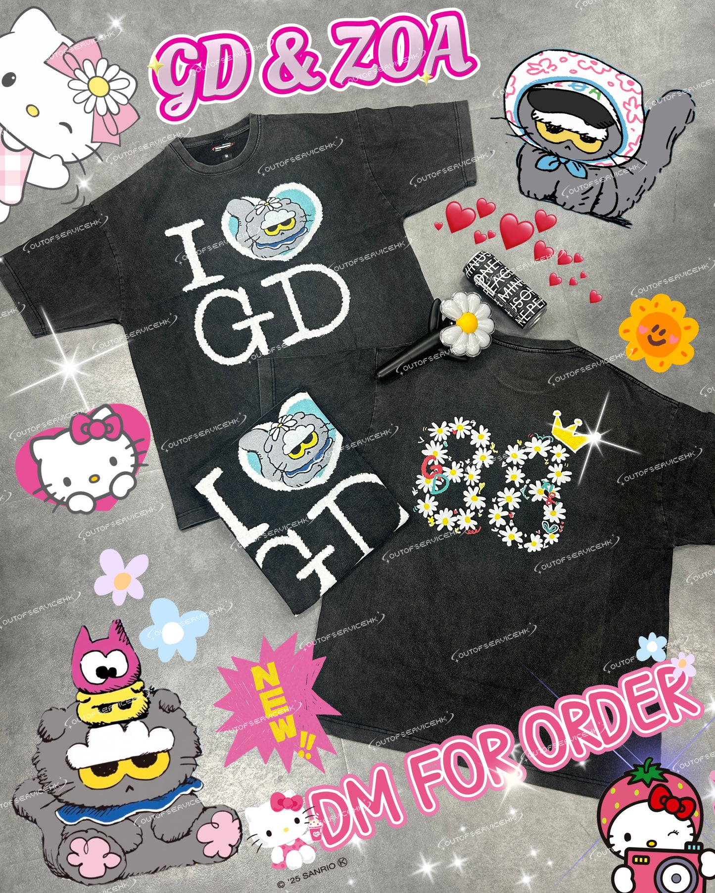 OFS!MADE G-Dragon Washed Tee