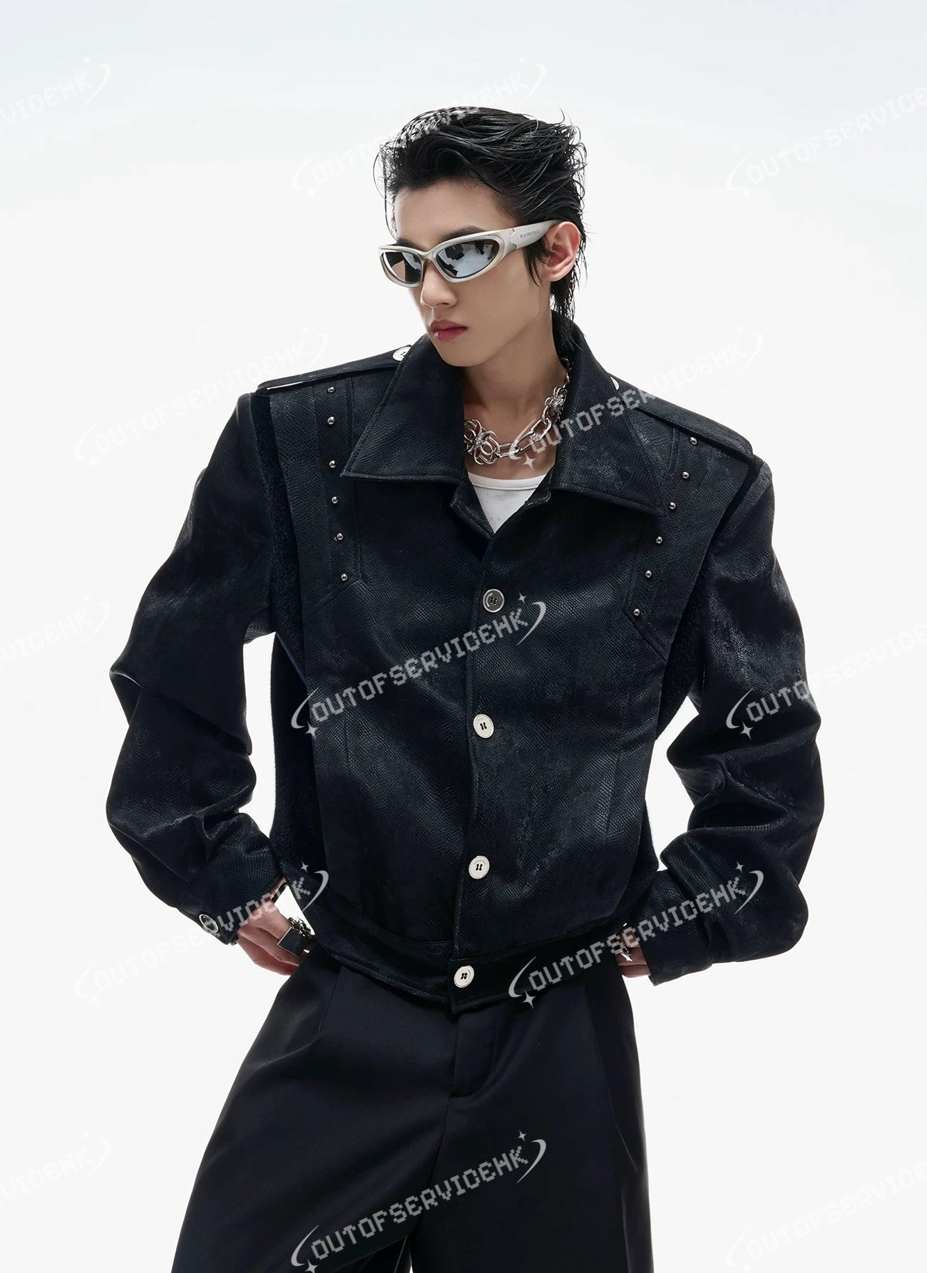 OFS!STUDIO leather jacket #DT26