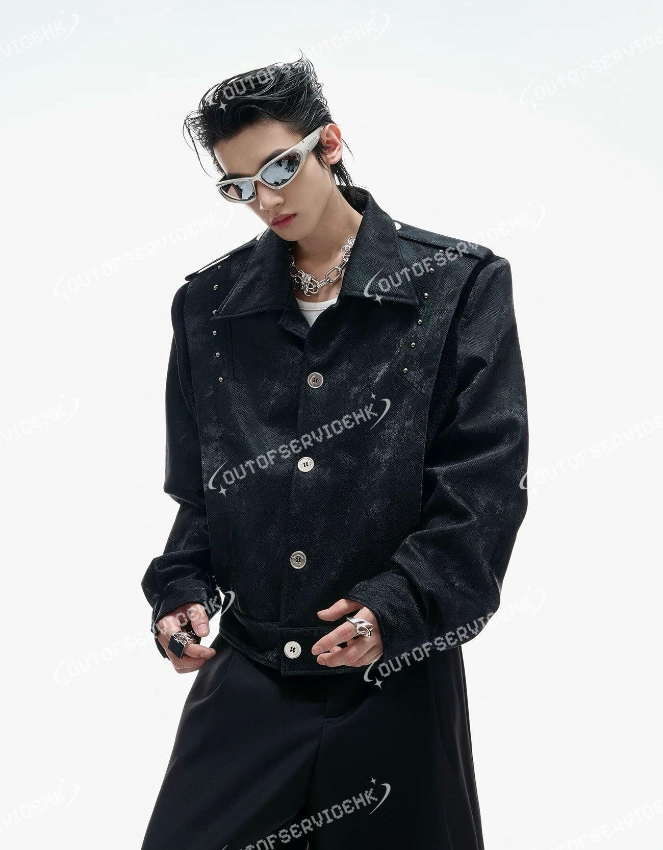 OFS!STUDIO leather jacket #DT26
