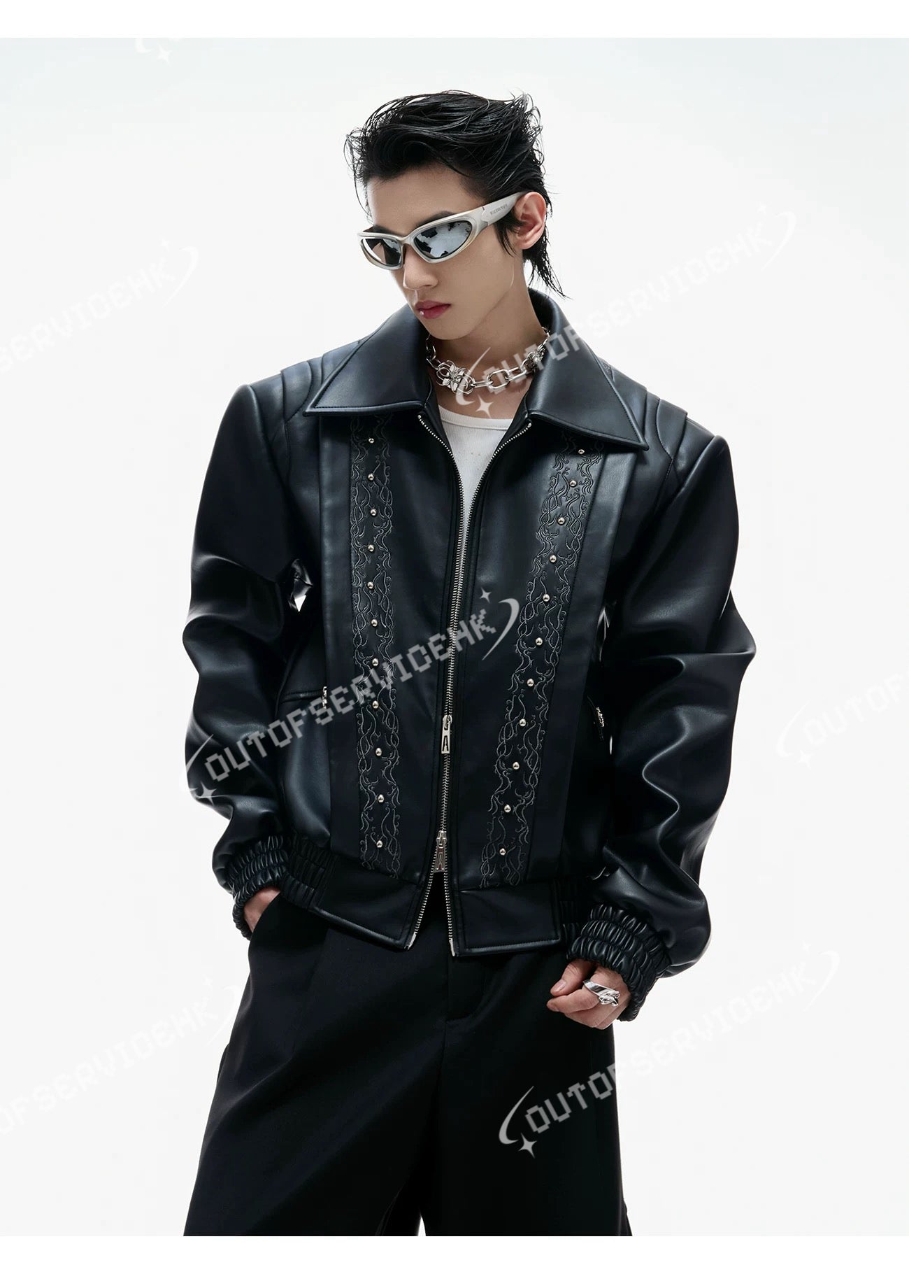 OFS!STUDIO leather jacket #DT28