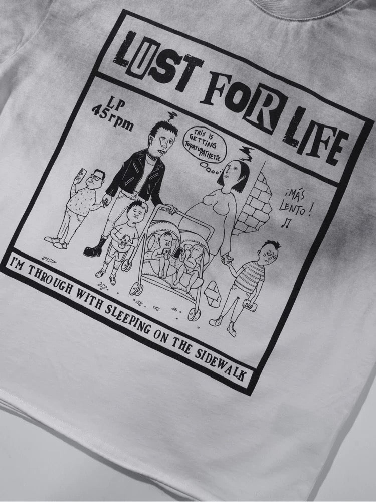 OFS!Studio LUST FOR LIFE Washed Tee