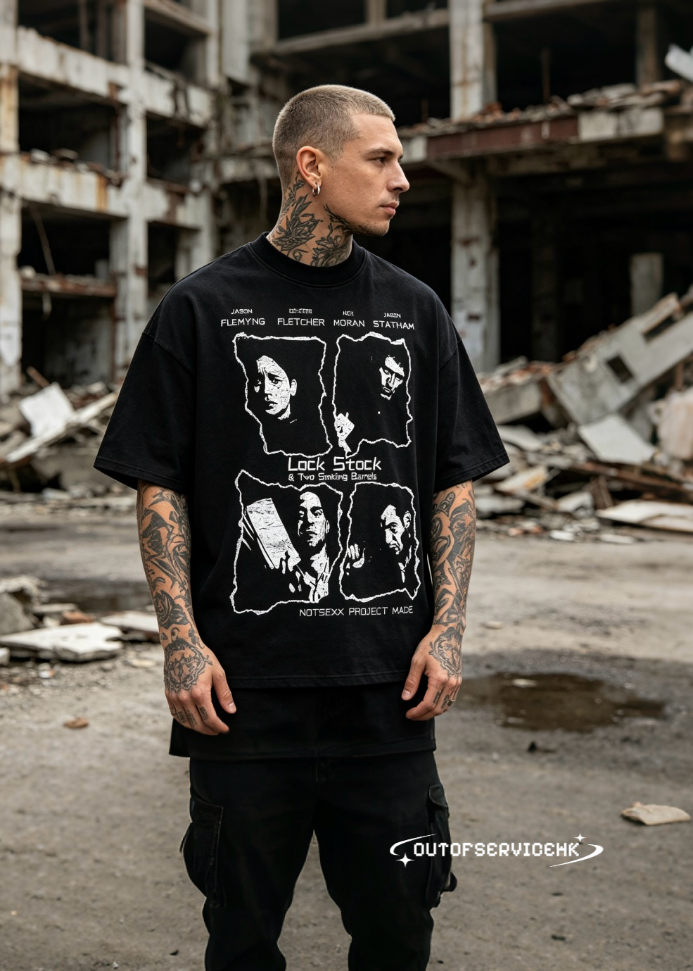 OFS!STUDIO Washed BOXY Tee #T2605