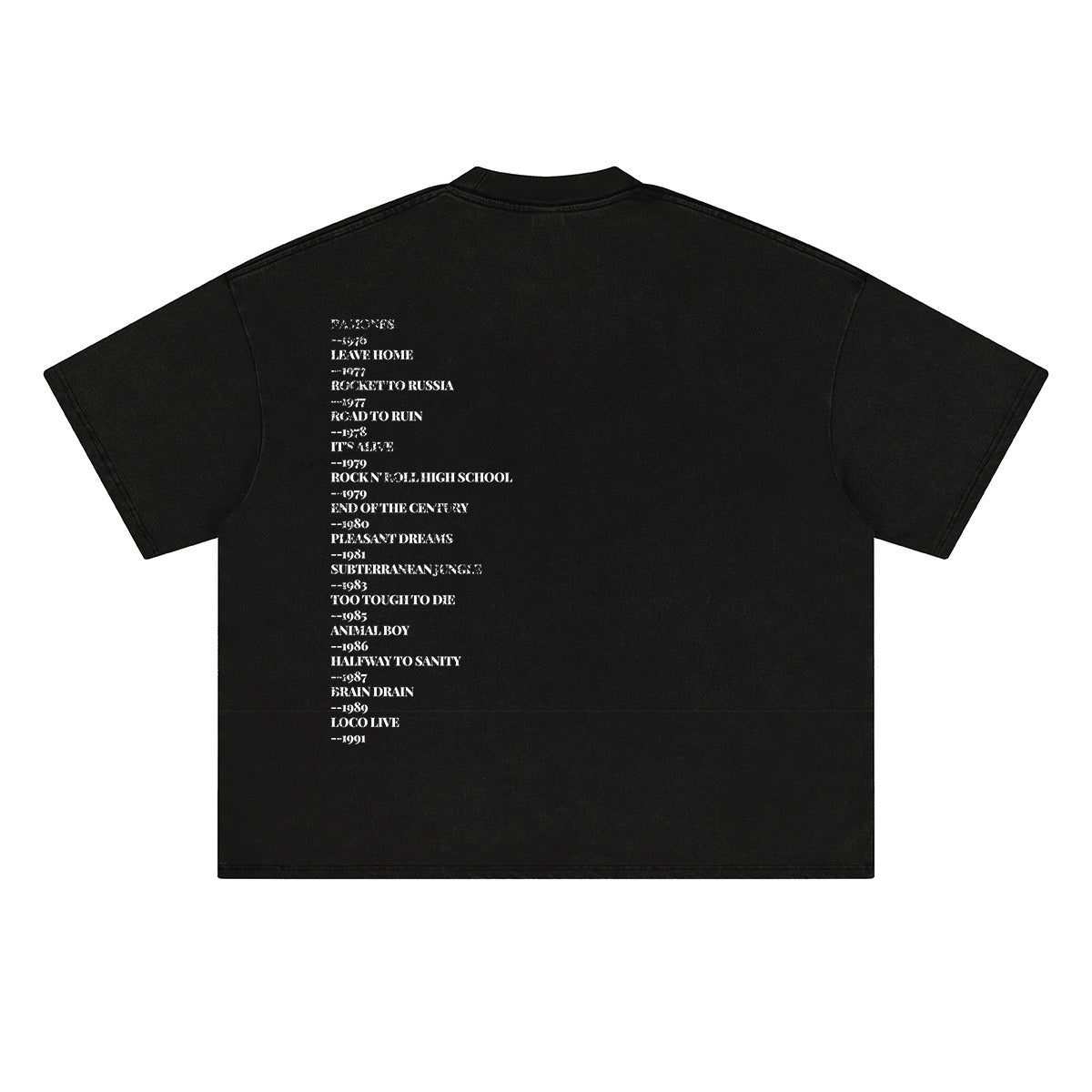 OFS!STUDIO Washed BOXY Tee #T2606