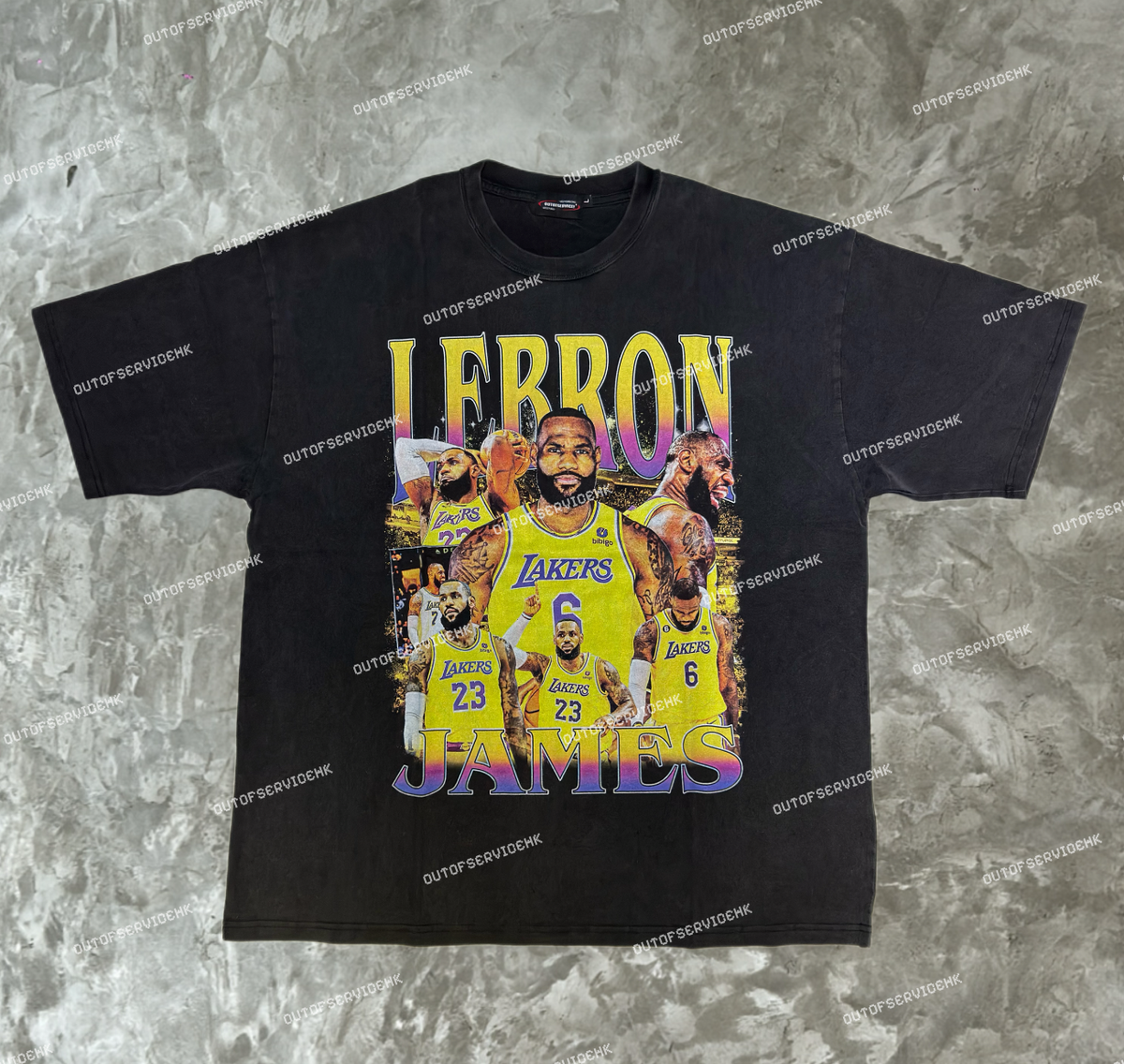 (BUY 2 GET 2 FREE !!!) (買2送2) NBA/RAPPER Washed Tee