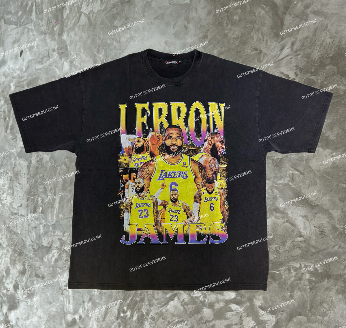 (BUY 2 GET 2 FREE !!!) (買2送2) NBA/RAPPER Washed Tee