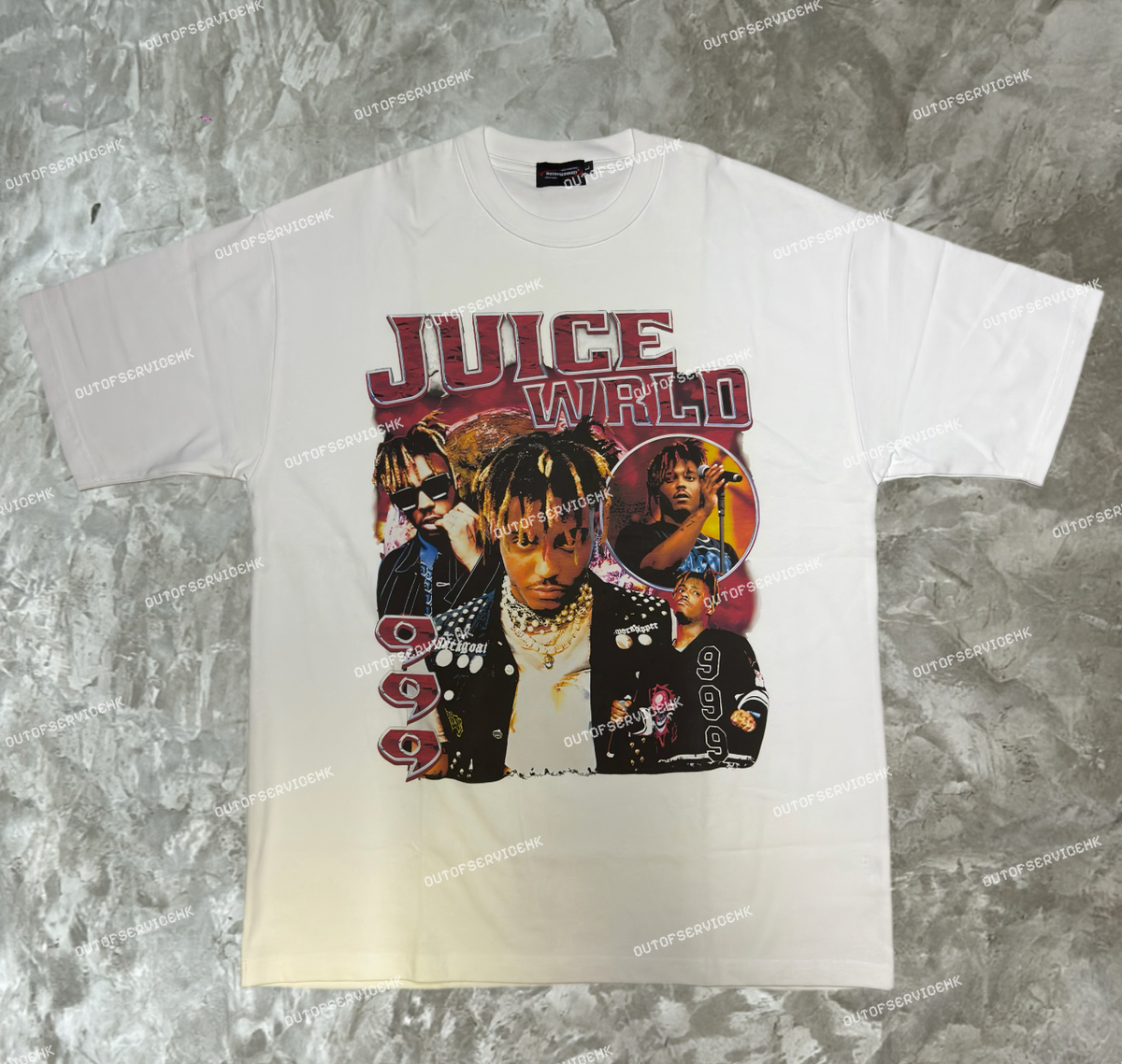 (BUY 2 GET 2 FREE !!!) (買2送2) NBA/RAPPER Washed Tee