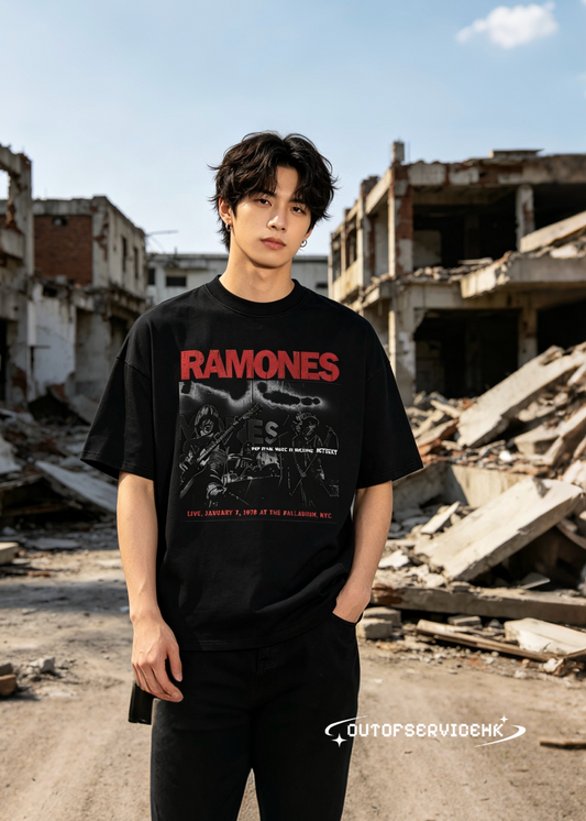 OFS!STUDIO Washed BOXY Tee #T2606