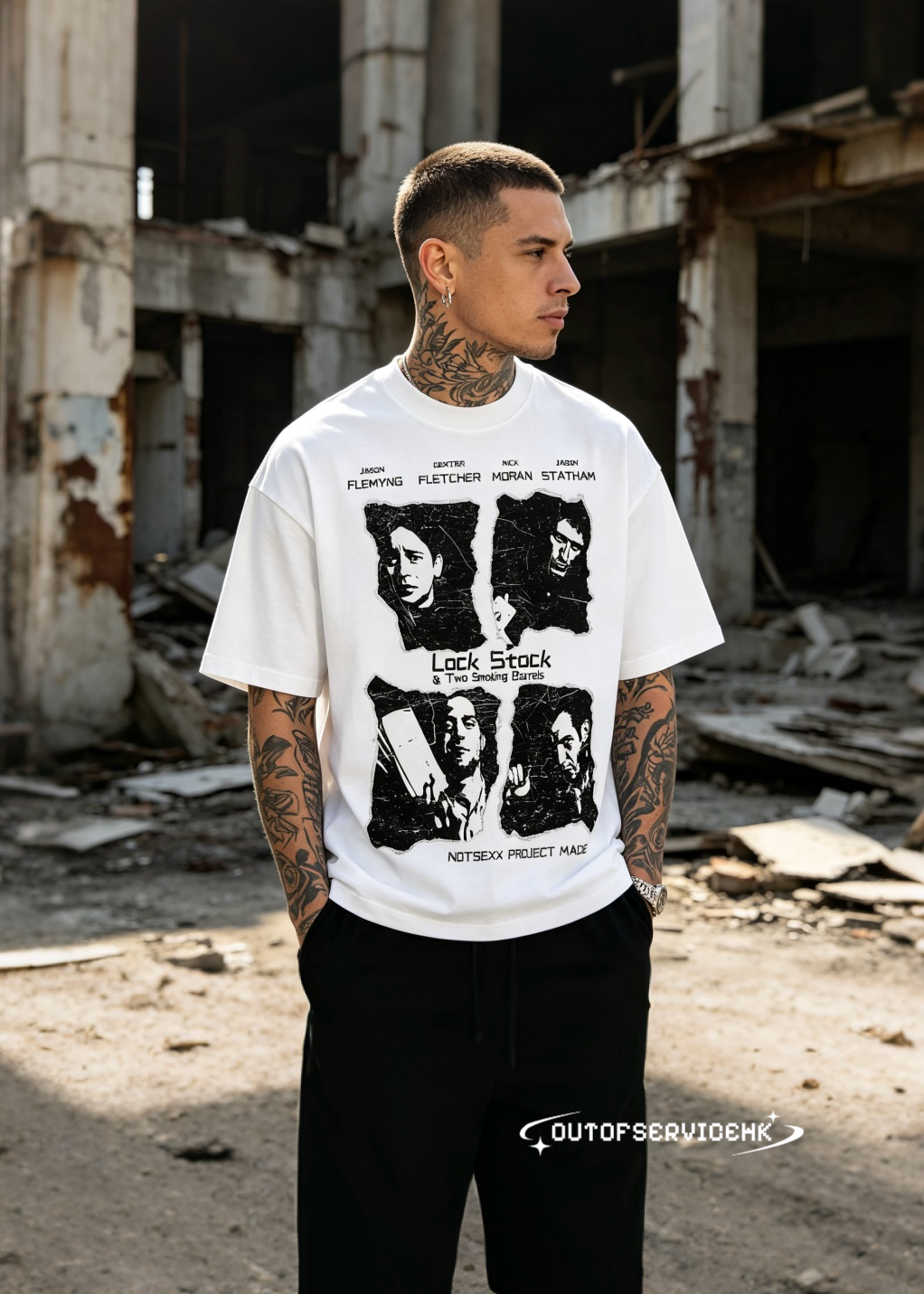 OFS!STUDIO Washed BOXY Tee #T2605