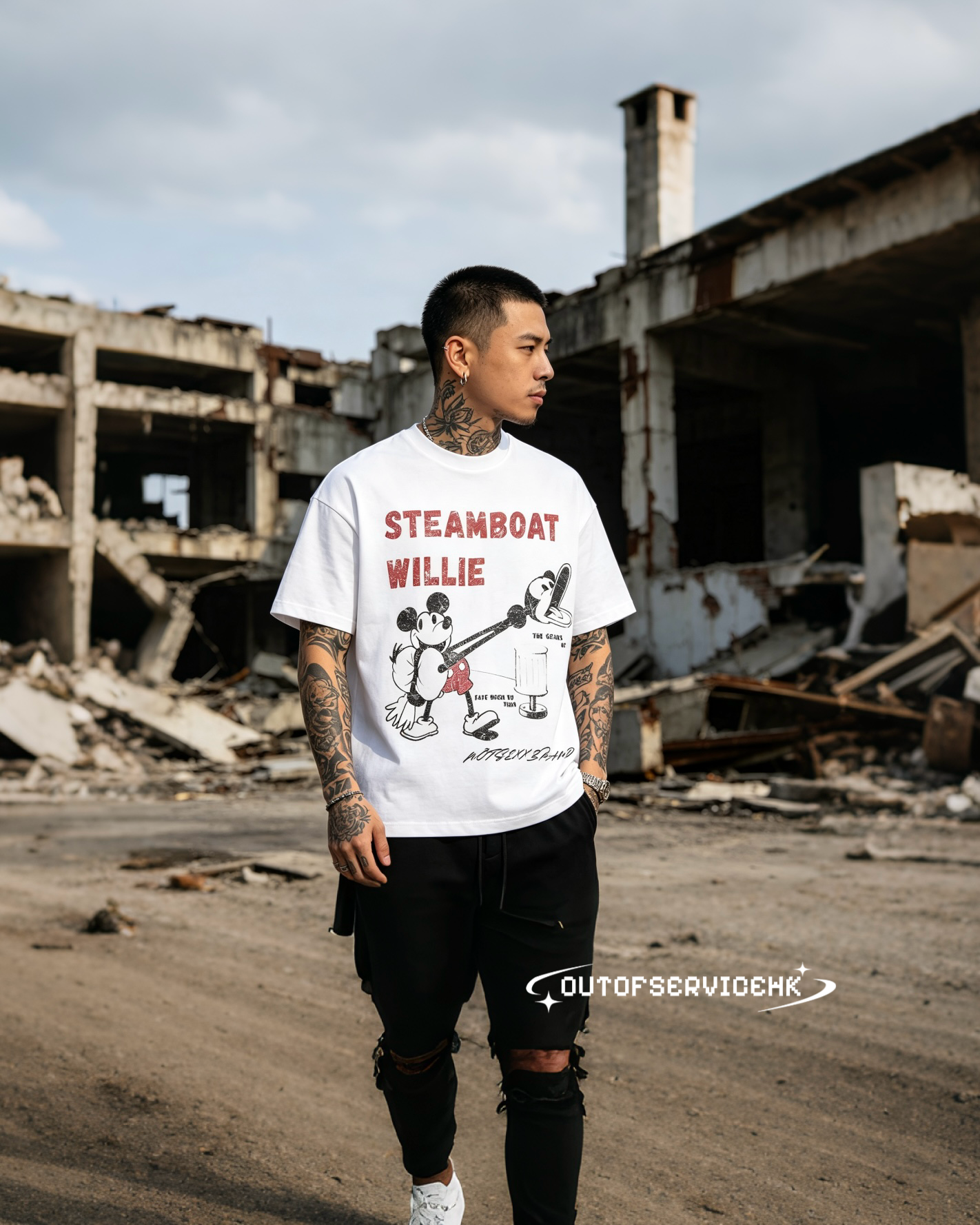 OFS!STUDIO Washed Tee #T2602