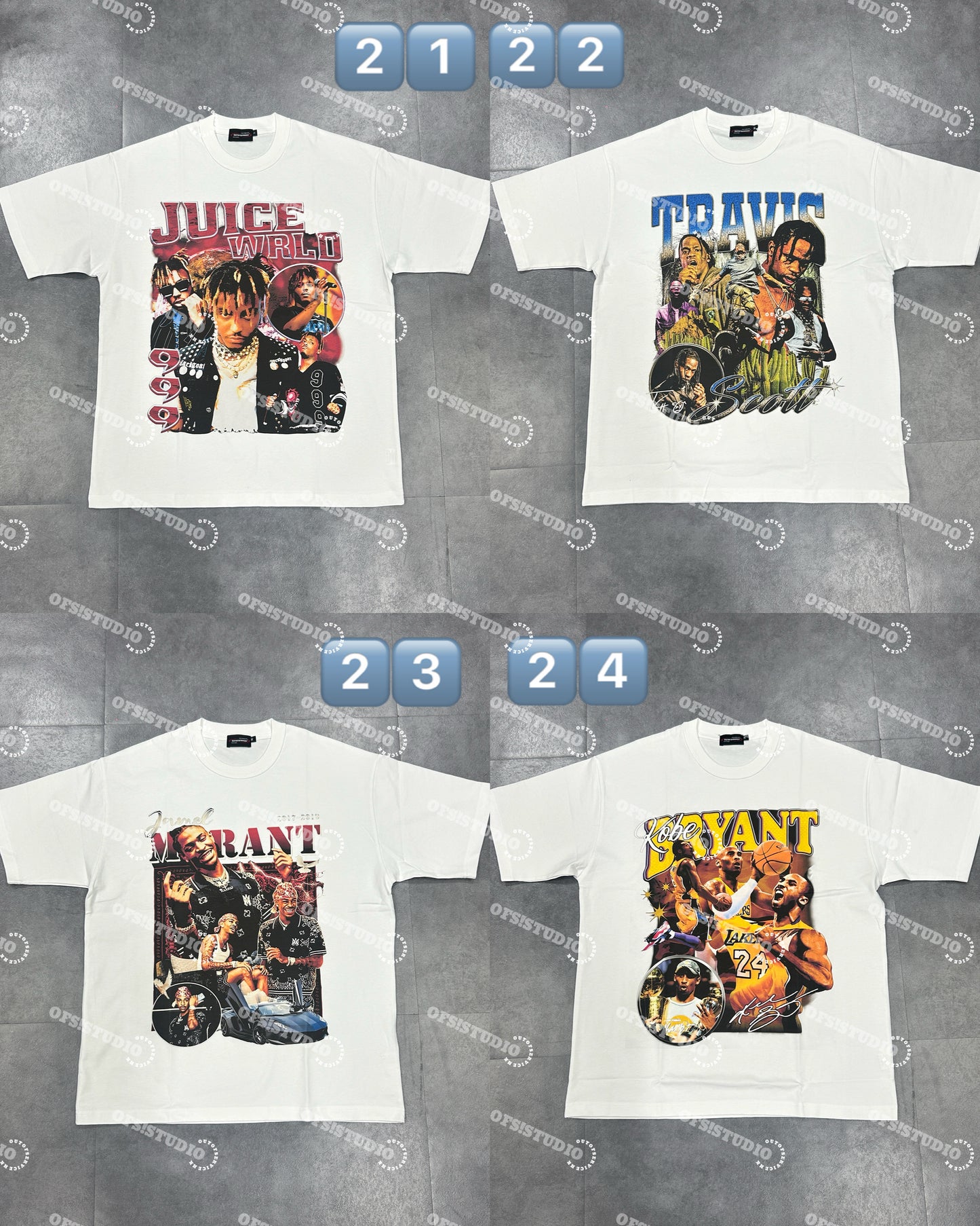 (買3送1) NBA Washed Tee