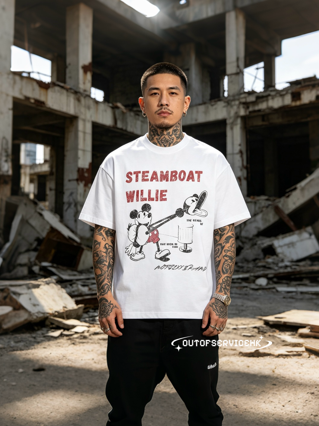 OFS!STUDIO Washed Tee #T2602