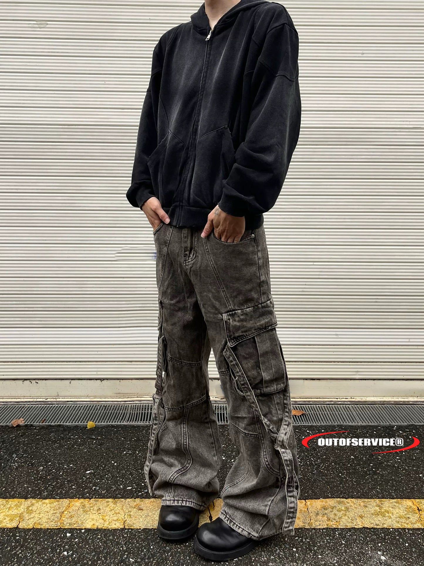 OFS!STUDIO washed denim pants