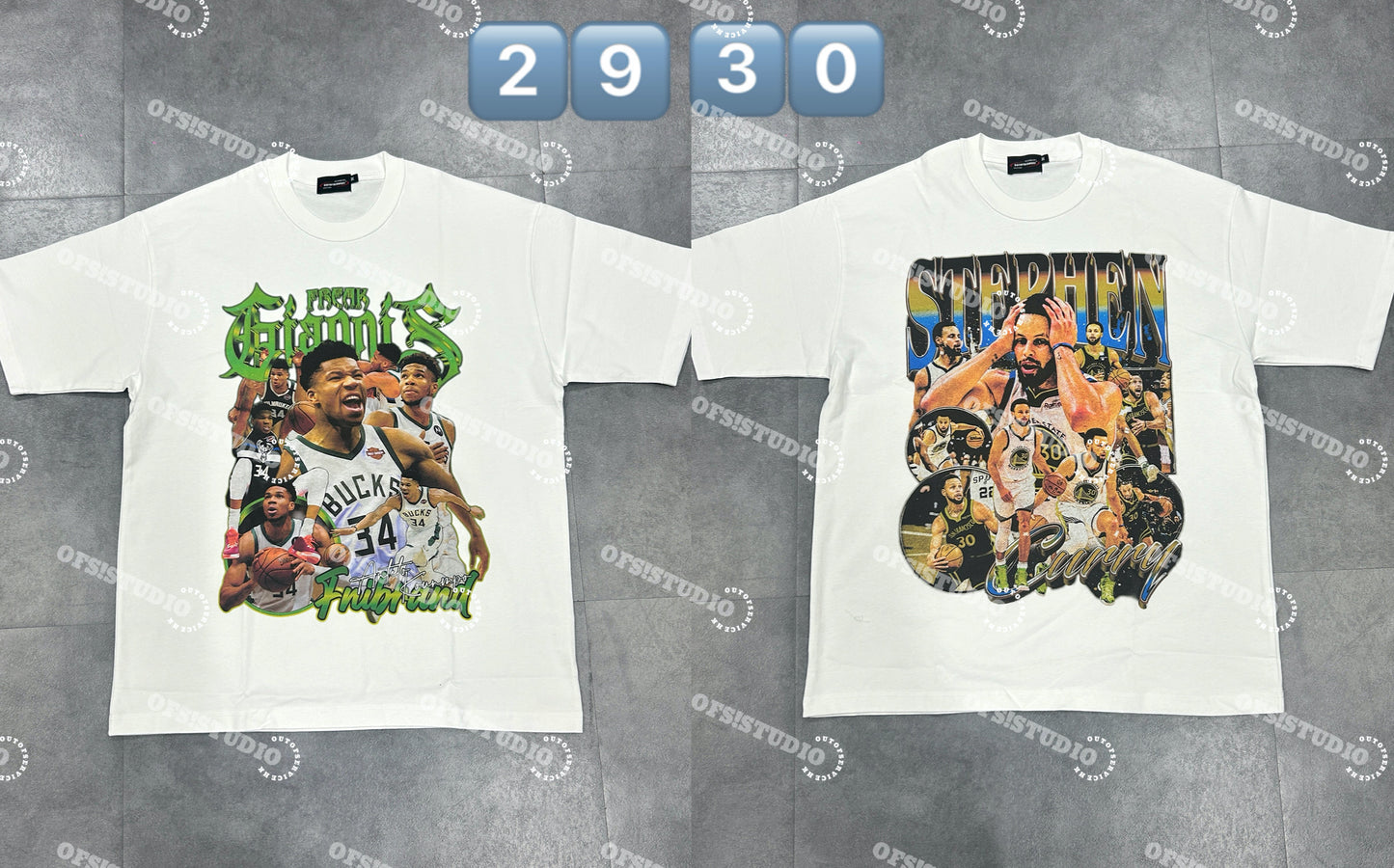 (買3送1) NBA Washed Tee