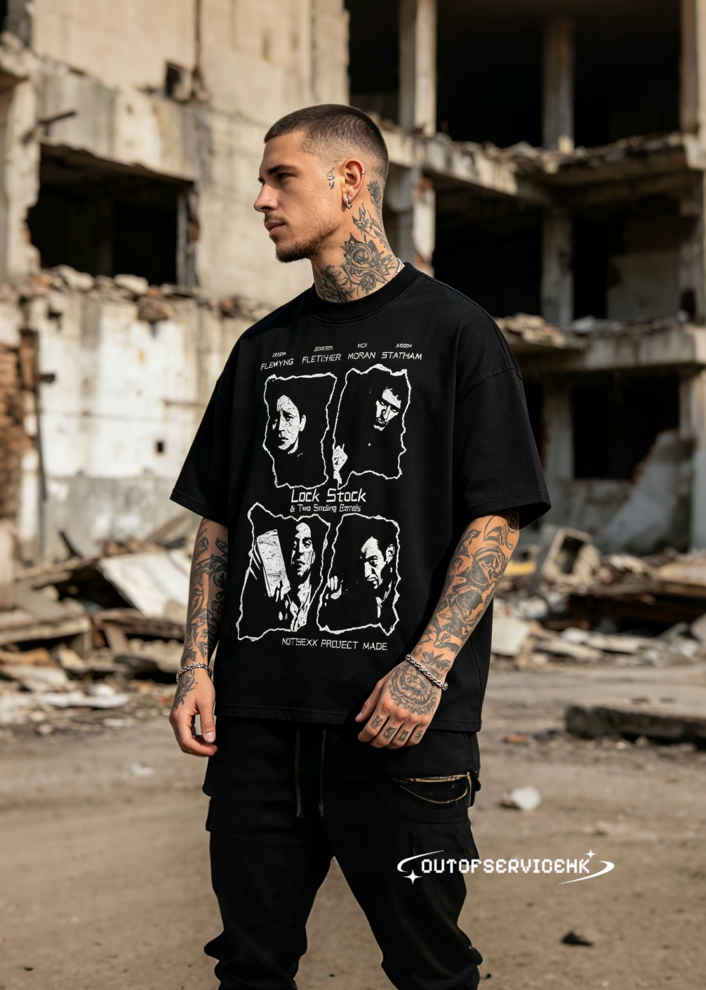 OFS!STUDIO Washed BOXY Tee #T2605
