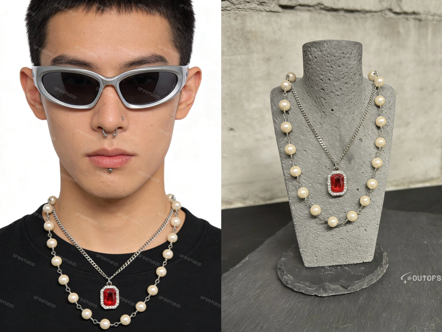 OFS!STUDIO *$188@2* Necklace