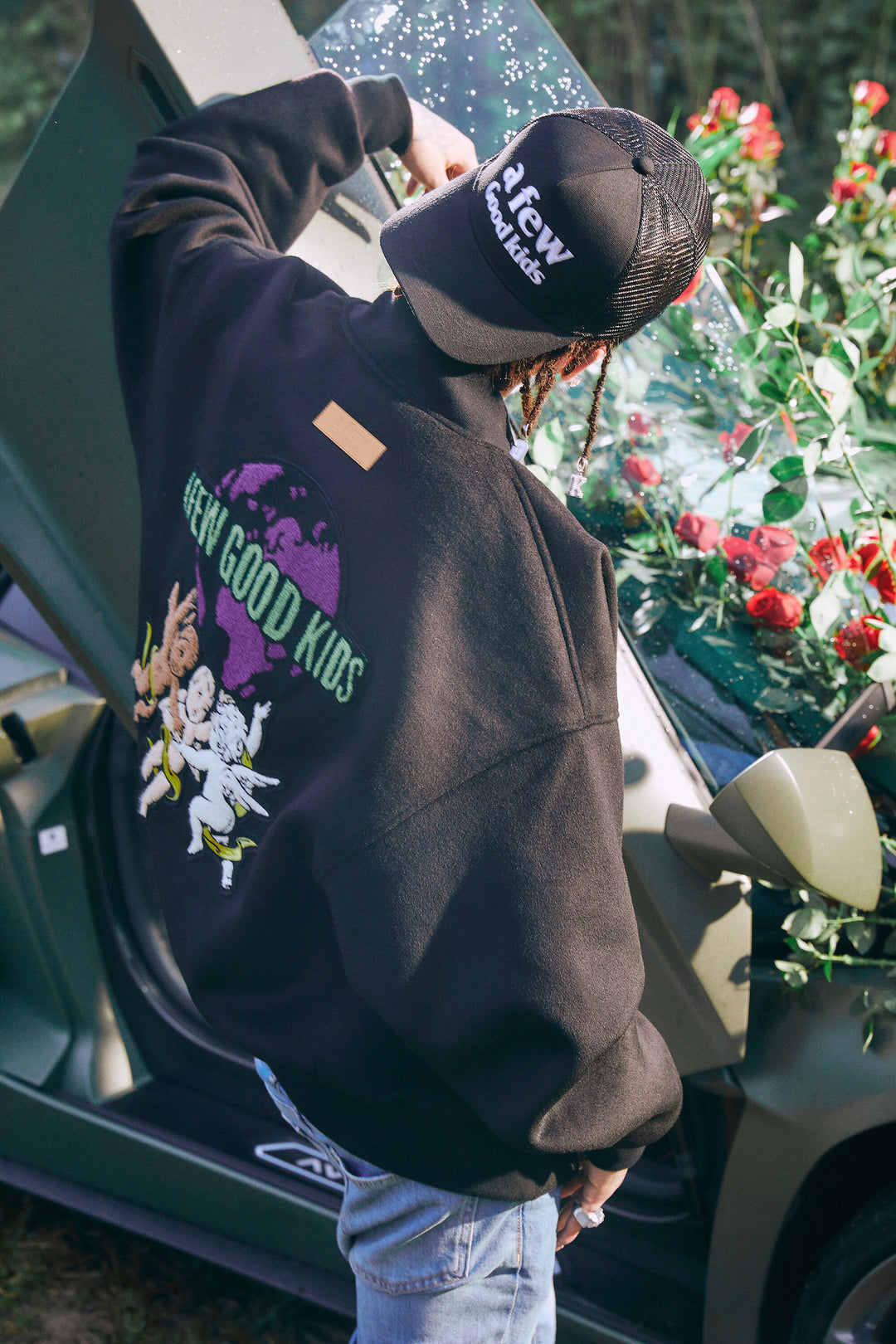 A Few Good Kids Peace Angel Varsity Jacket