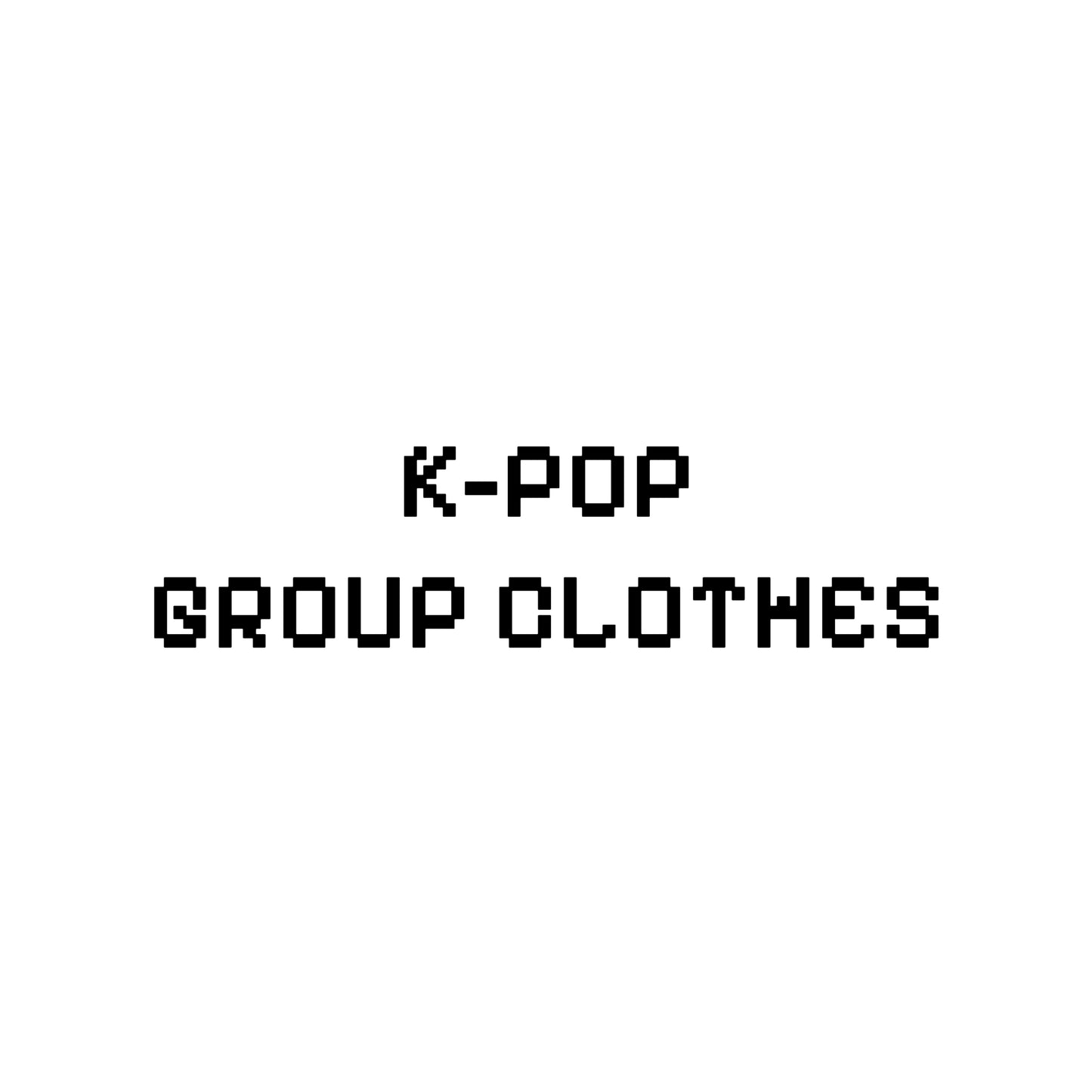 OFS!MADE Kpop group team tee/hoodies