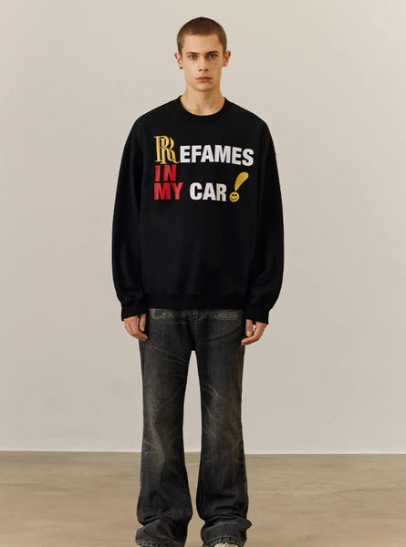 REFAMES "IN MY CAR" Sweater