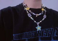 Maison Emerald Lucky star necklace
