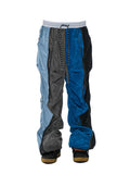 Salute (SRD) Multi-color patchwork trousers